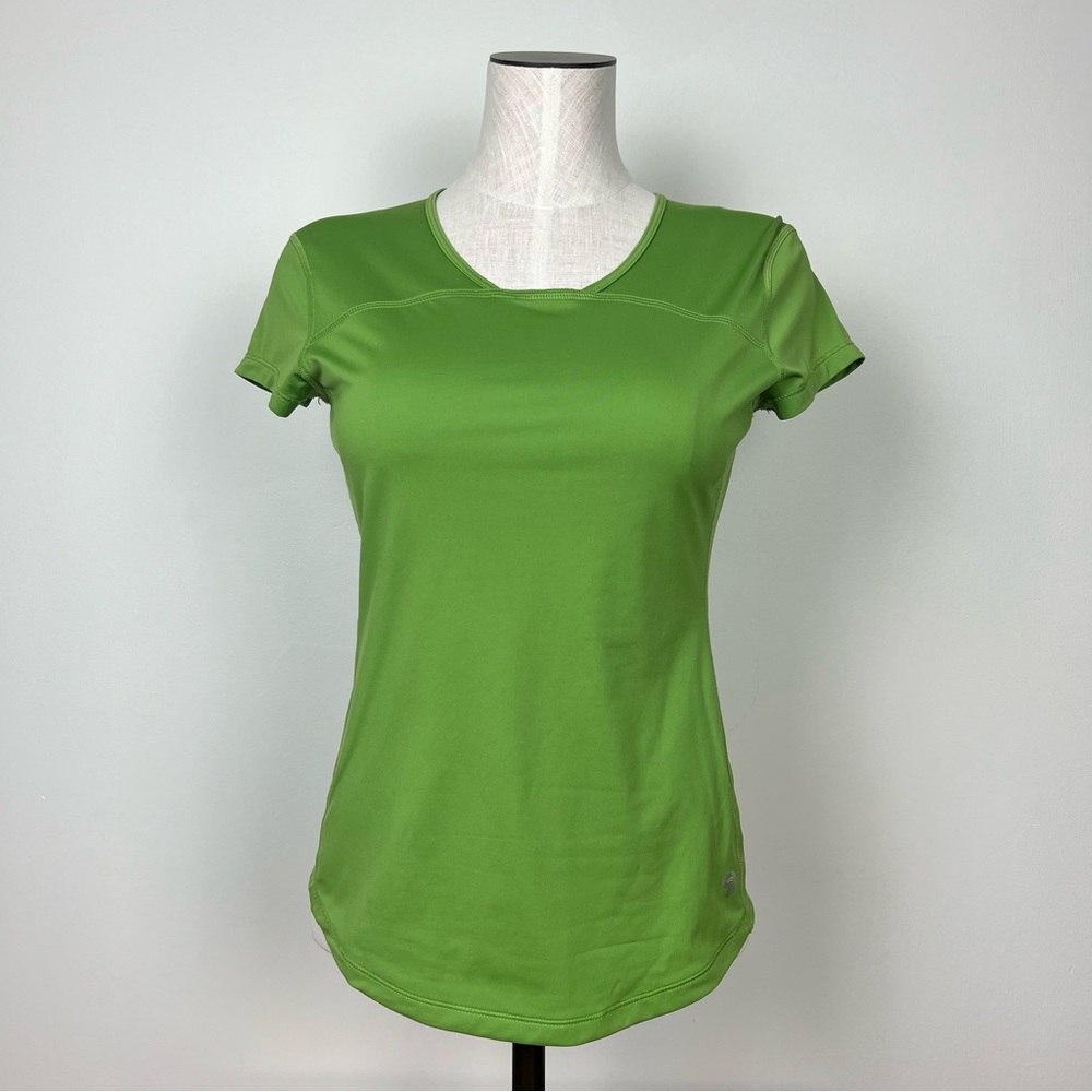 Mountain Hardware Women's Green Short Sleeve Performance Wear Top